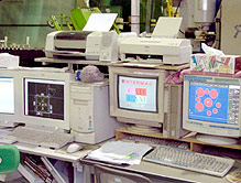 NC加工機(プログラム用PC)
